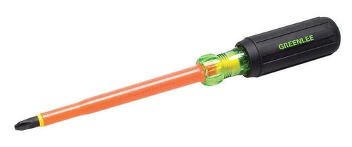 Greenlee 0153-35-INS SCREWDRIVER,INSULATED,#3x6" - MPR Tools & Equipment