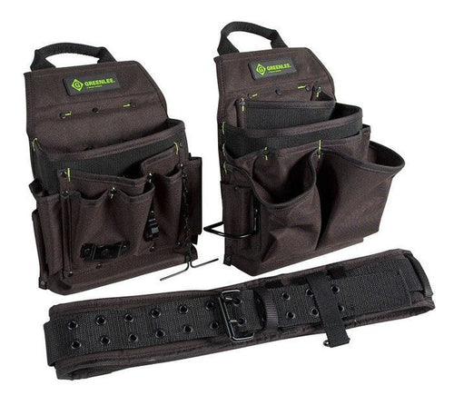 Greenlee 0158-16 POUCH/BELT COMBO 3PC - MPR Tools & Equipment