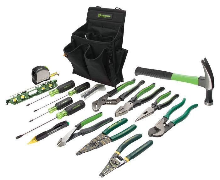 Greenlee 0159-12 JOURNEYMANS KIT 17PC - MPR Tools & Equipment