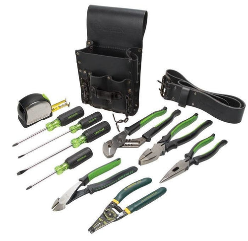 Greenlee 0159-13 ELECTRICIANS KIT 12PC - MPR Tools & Equipment