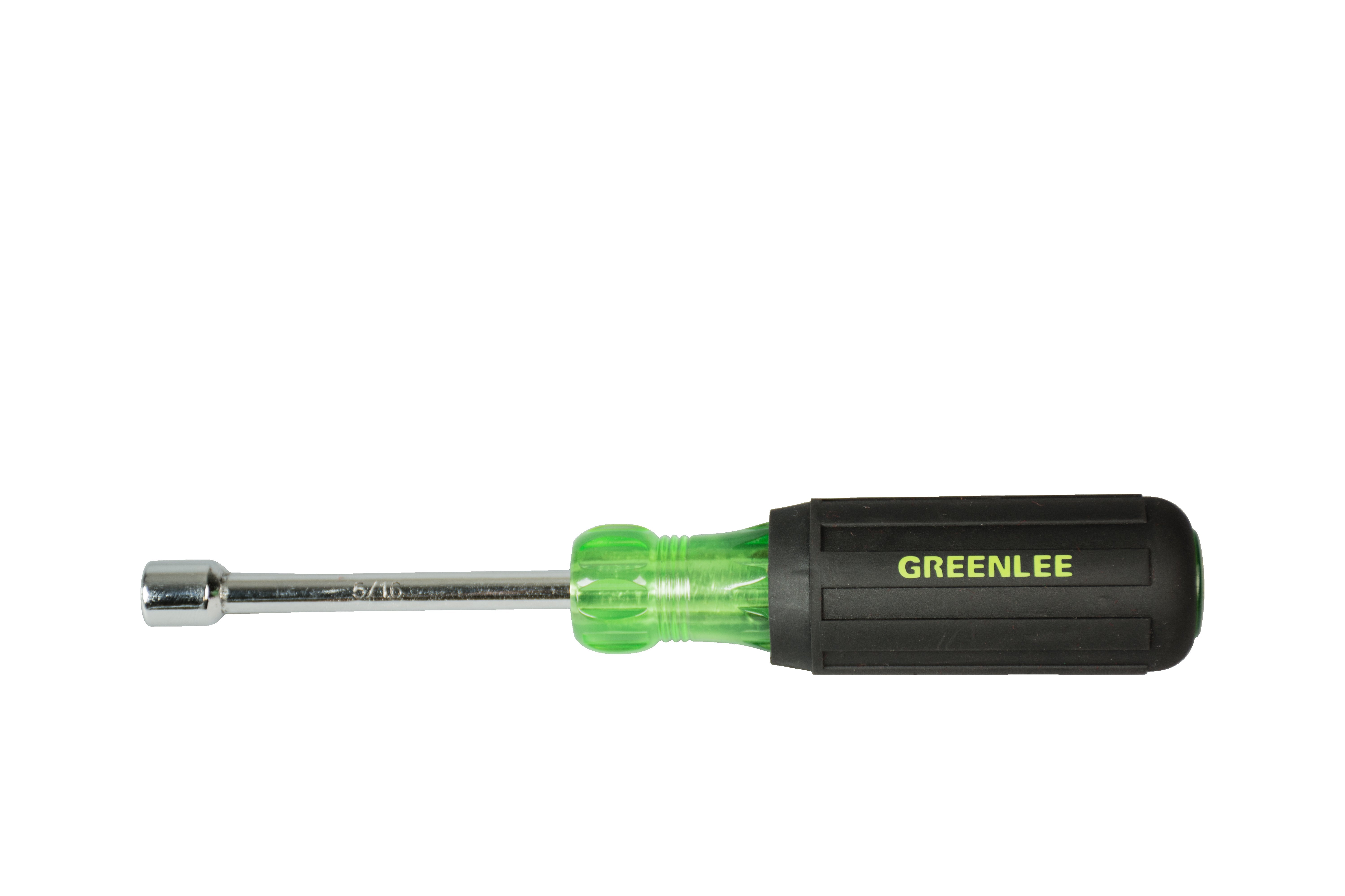 Greenlee 0253-13MAG NUTDRIVER, MAGNETIC, 5/16X3 - MPR Tools & Equipment