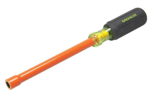 Greenlee 0253-13NH-INS NUT DRIVER,NH,INSUL,5/16X6" - MPR Tools & Equipment