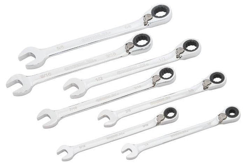 Greenlee 0354-01 WRENCH SET,RATCHETING 7 PC. - MPR Tools & Equipment