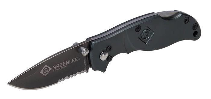 Greenlee 0652-25 FLDG KNIFE DROP PT2-1/4 TI - MPR Tools & Equipment