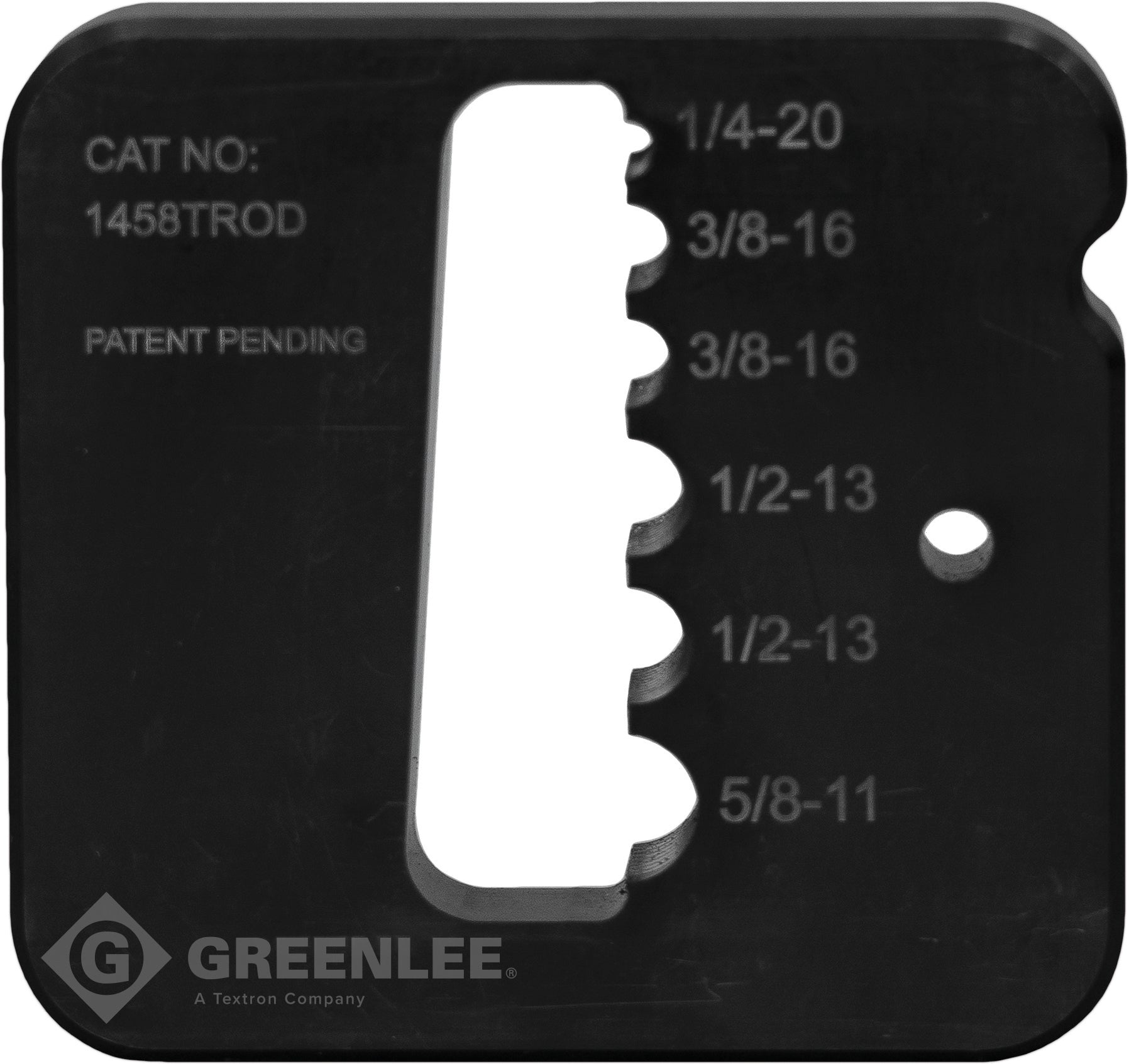 Greenlee 1458TROD DIES, T-ROD (PKGD) - MPR Tools & Equipment