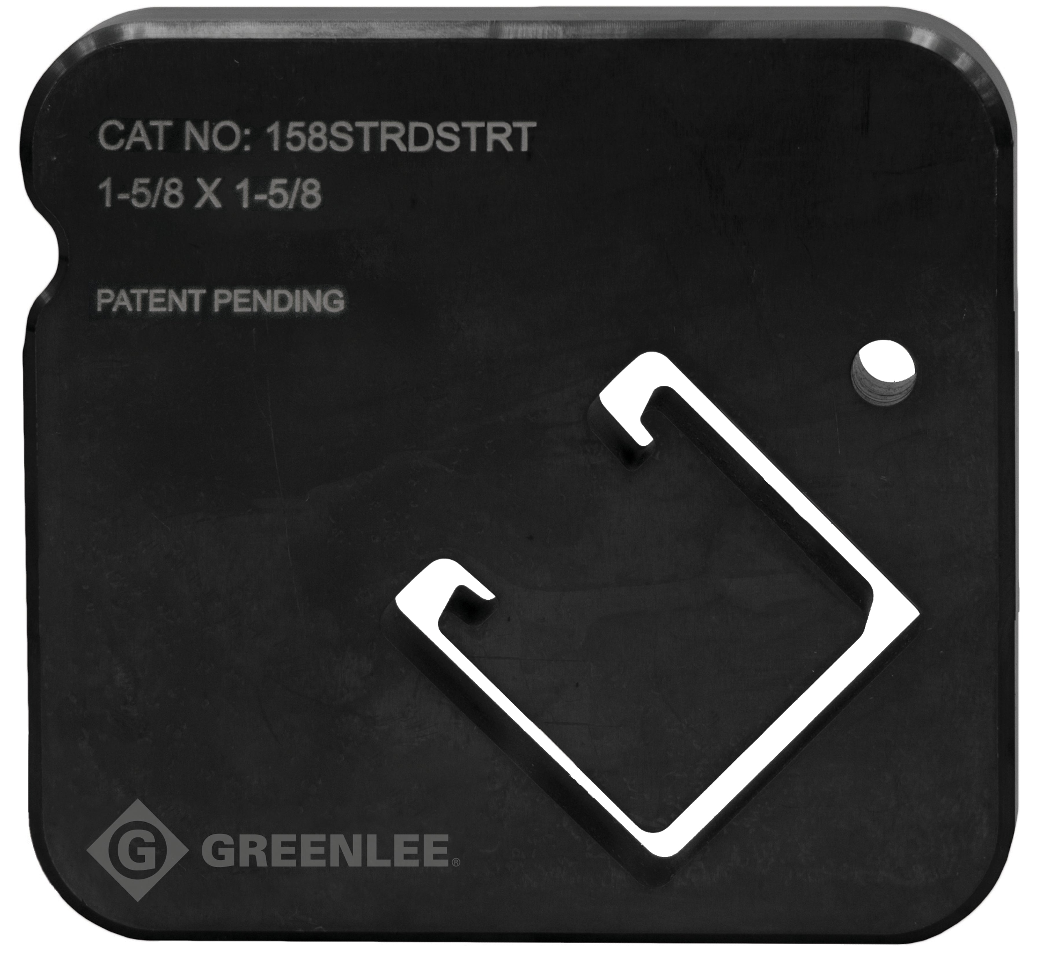 Greenlee 158STRDSTRT DIES, 1-5/8 SINGLE STRUT PKGD - MPR Tools & Equipment