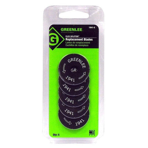 Greenlee 1941-5 BLADE SET,REPLACEMENT - MPR Tools & Equipment