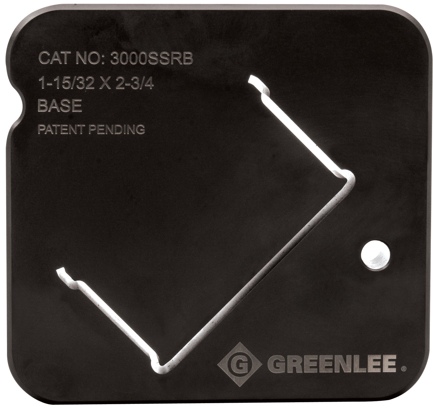 Greenlee 3000SSRB DIE SET,1-15/32x2-3/4 BASE - MPR Tools & Equipment