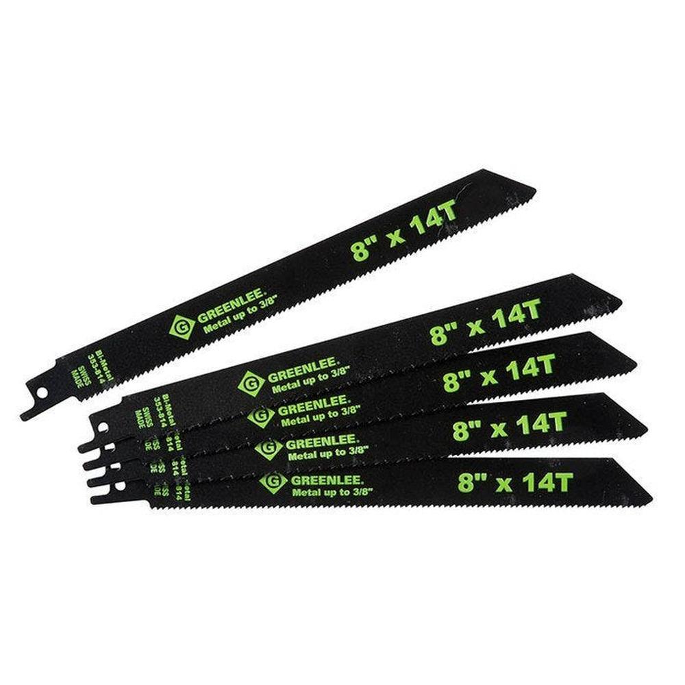 Greenlee 353-814 BLADE PKG,RECIP-8.00 X 14 - MPR Tools & Equipment