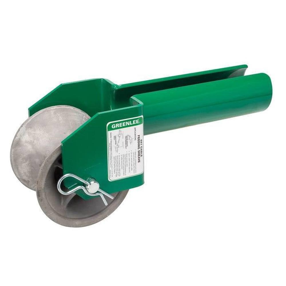 Greenlee 441-3-1/2 SHEAVE,CABLE FEED 3-1/2" (441) - MPR Tools & Equipment