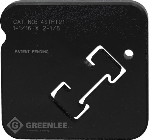 Greenlee 4STRT21 DIES,STRUT 4D21 (PKGD) - MPR Tools & Equipment