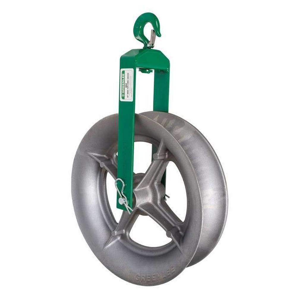 Greenlee 652 SHEAVE,CABLE 18" HOOK TYP - MPR Tools & Equipment