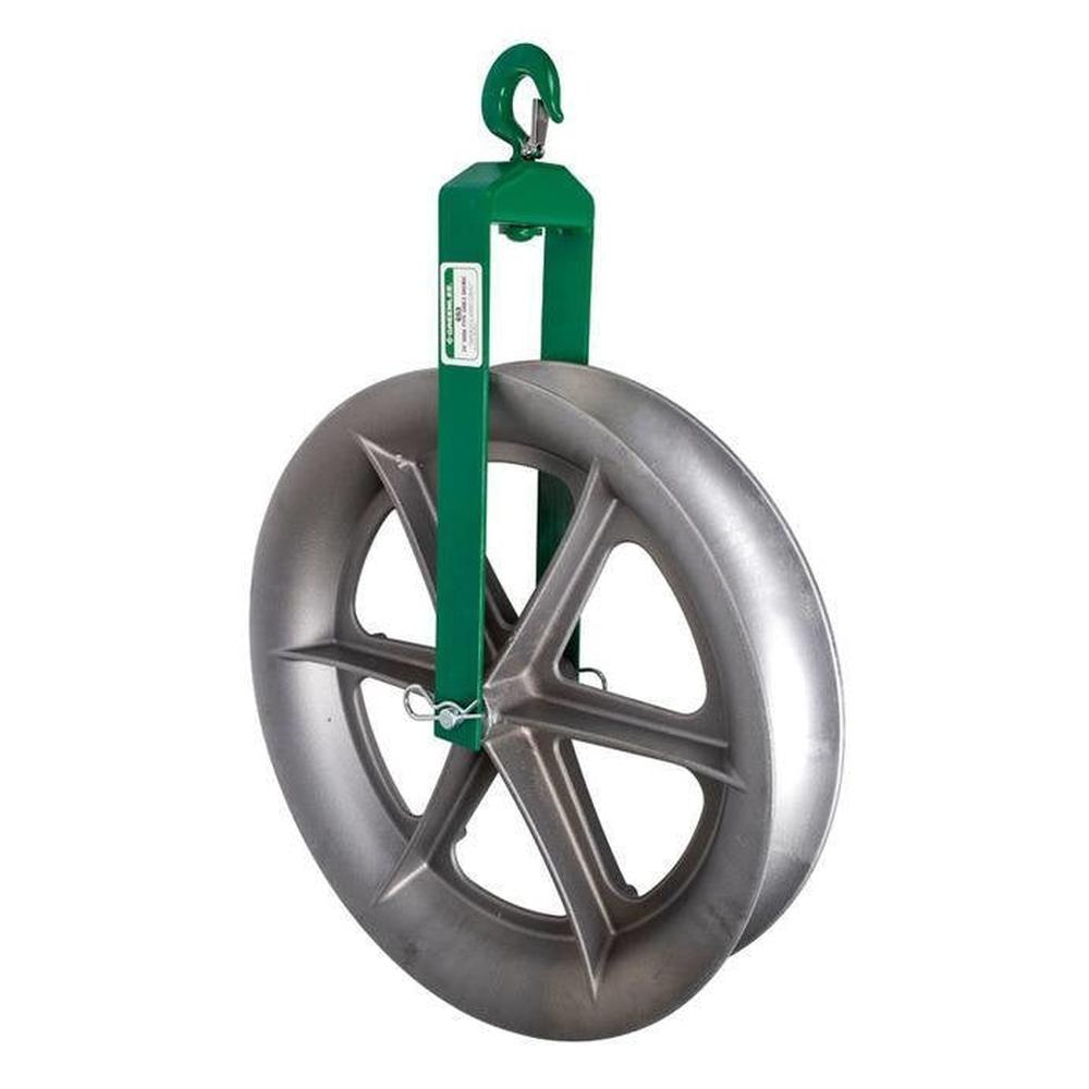 Greenlee 653 SHEAVE,CABLE 24" HOOK TYP - MPR Tools & Equipment