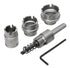 Greenlee 655 CARBIDE CTTR , QUICK CHNG, 4PC - MPR Tools & Equipment