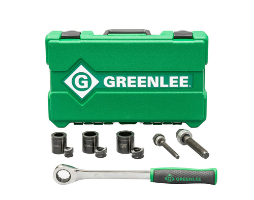 Greenlee 7240SB PANEL BLDR KIT 1/2, 3/4, 30MM - MPR Tools & Equipment