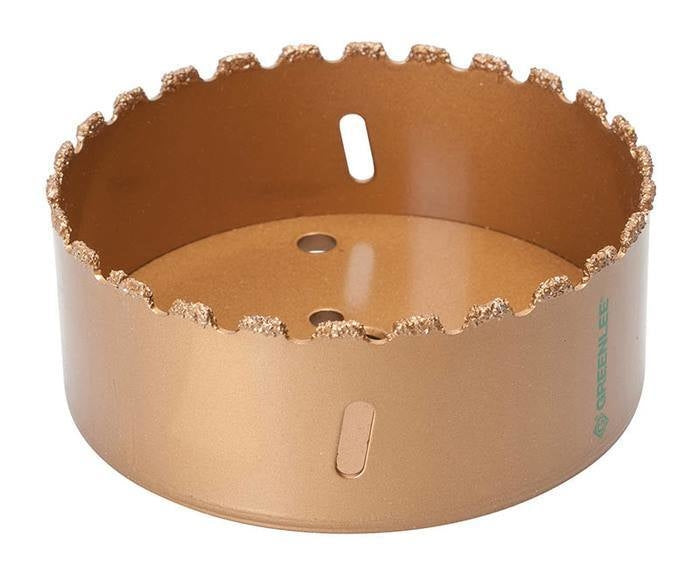 Greenlee 725-4-1/2 HOLESAW, 4-1/2" CARBIDE GRIT - MPR Tools & Equipment