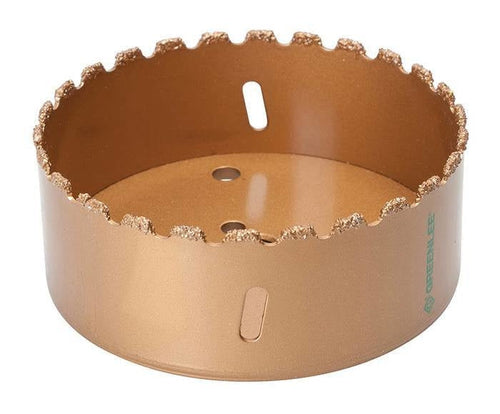 Greenlee 725-4-1/2 HOLESAW, 4-1/2" CARBIDE GRIT - MPR Tools & Equipment