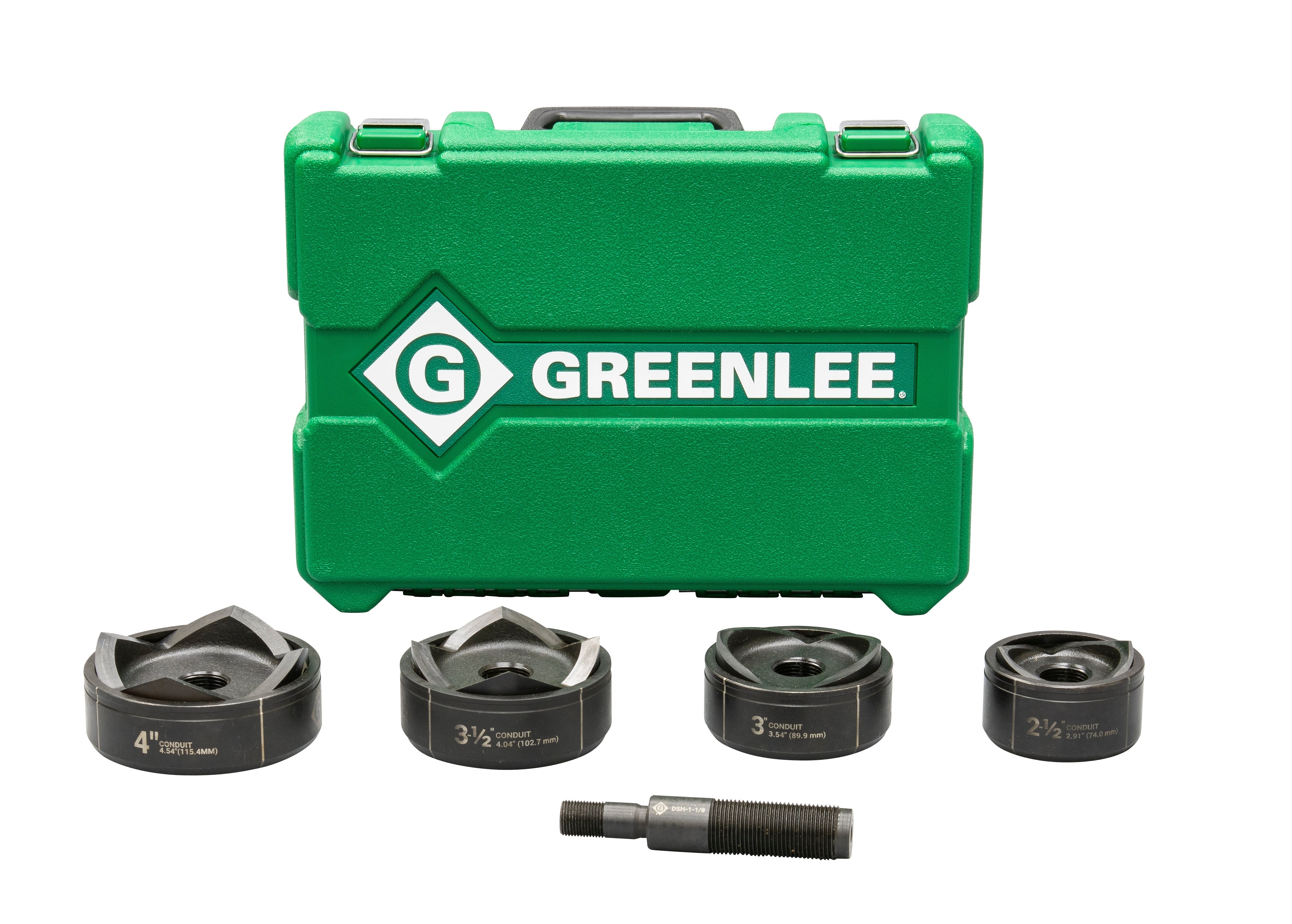 Greenlee 7304 KO SET, SR, 2-1/2" - 4" - MPR Tools & Equipment