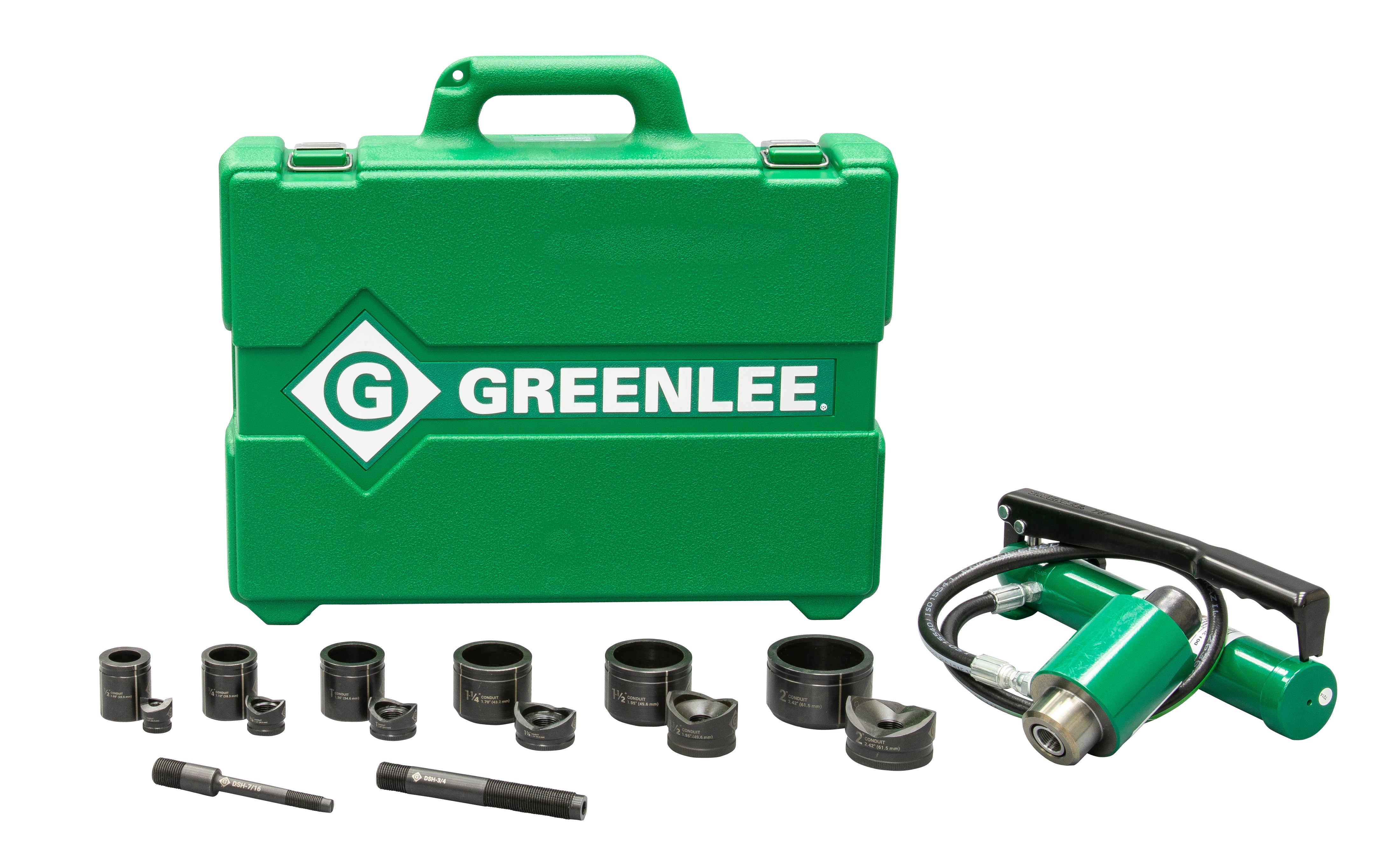 Greenlee 7306 HAND PUMP HYD, SR, 1/2" - 2" - MPR Tools & Equipment