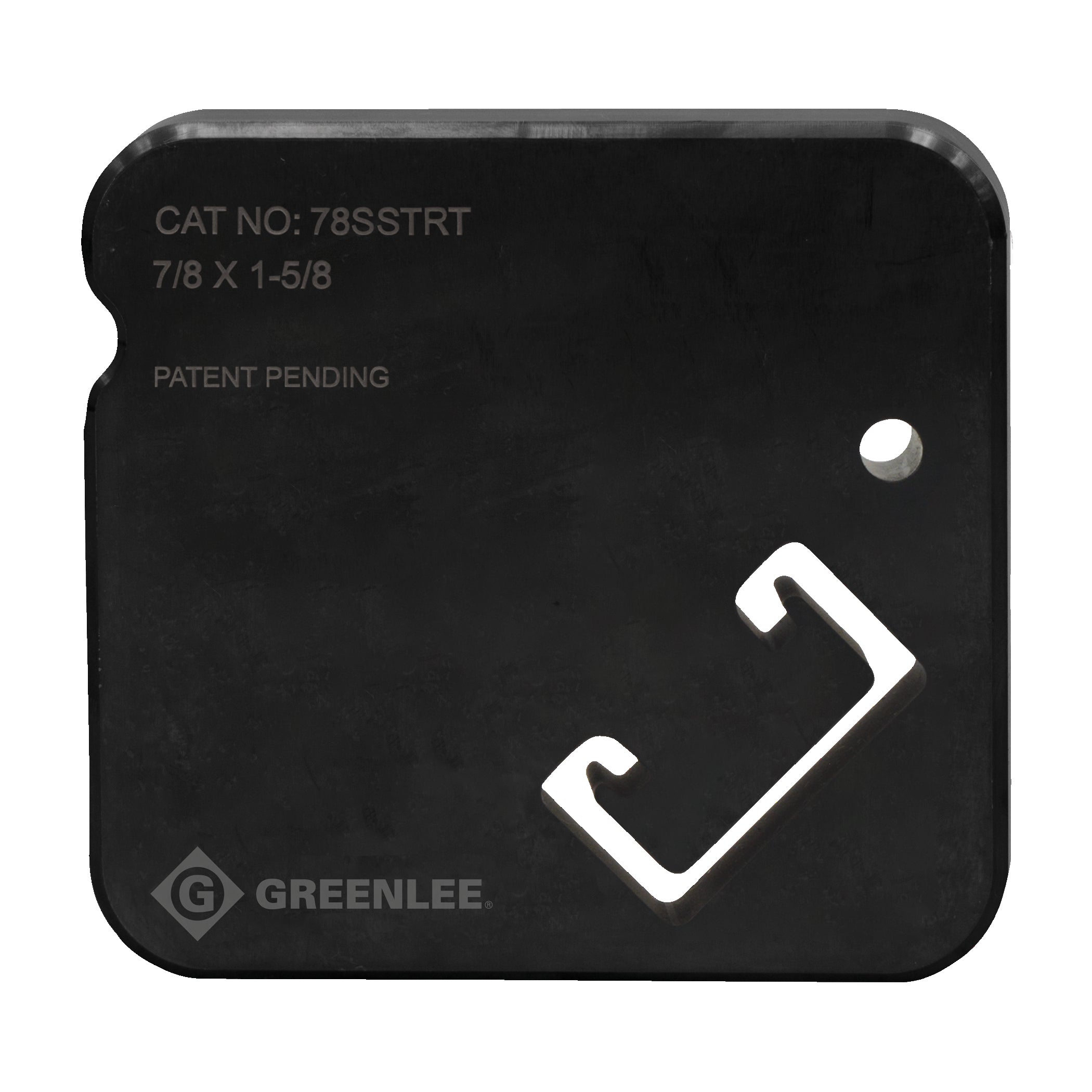 Greenlee 78SSTRT DIES, 7/8 SINGLE STRUT (PKGD) - MPR Tools & Equipment