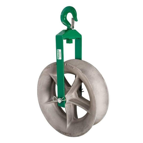 Greenlee 8018 SHEAVE UNIT, HOOK 18" - MPR Tools & Equipment