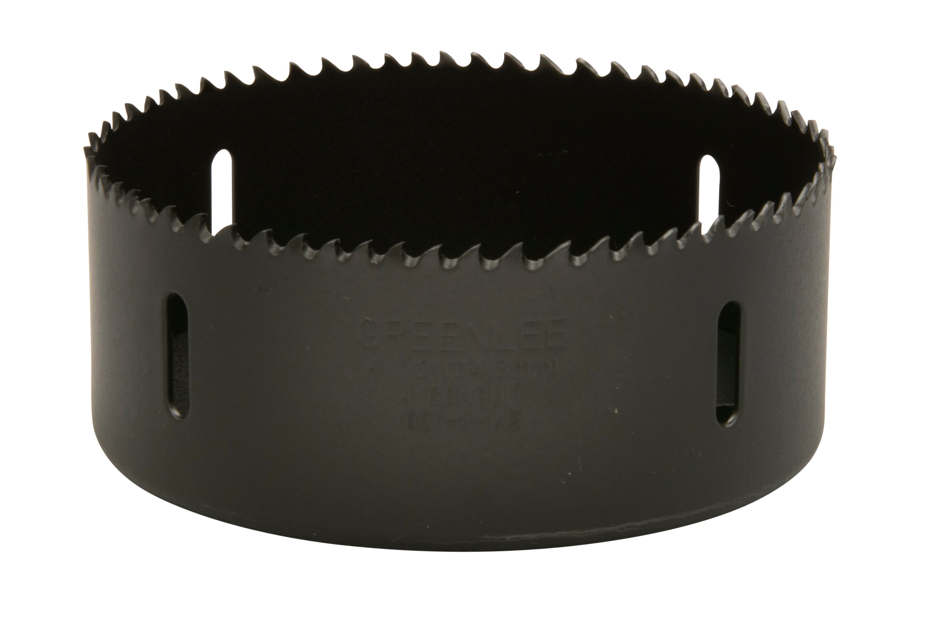 Greenlee 825-4-1/2 HOLESAW,VARIABLE PITCH (4-1/2) - MPR Tools & Equipment