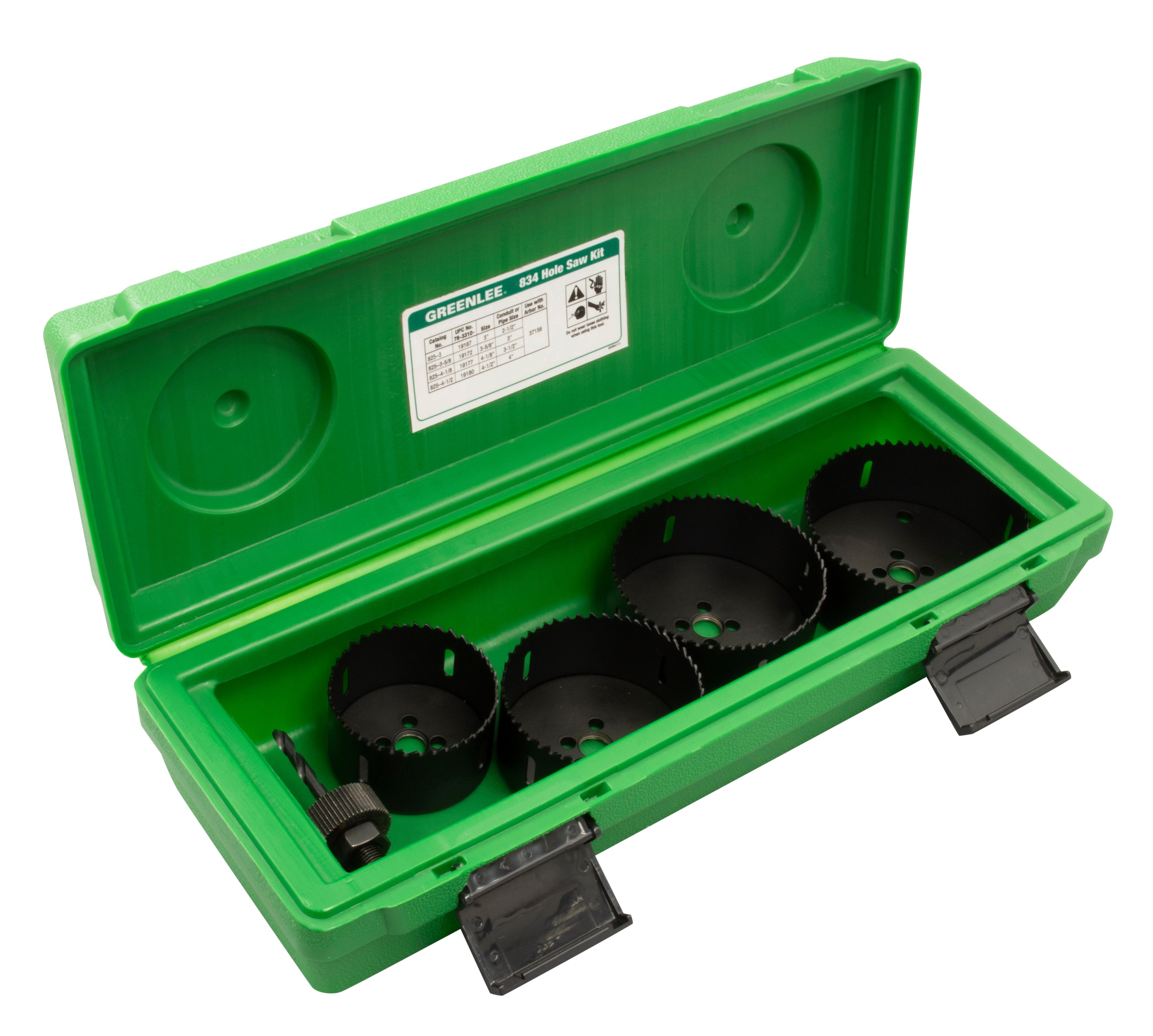 Greenlee 834 HOLESAW SET - MPR Tools & Equipment
