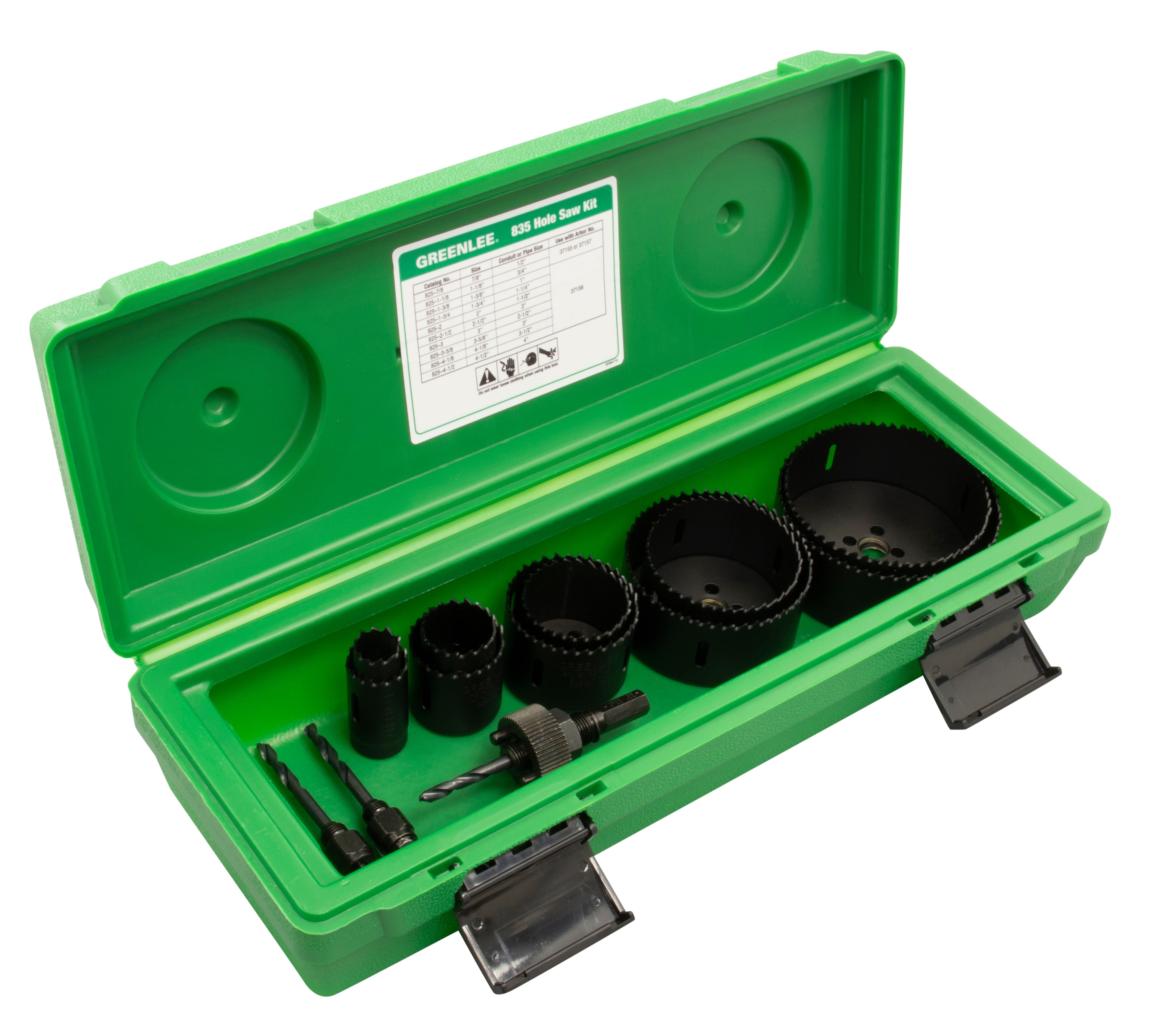 Greenlee 835 HOLESAW KIT - MPR Tools & Equipment