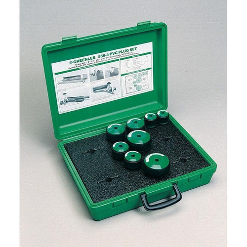Greenlee 859-4 PLUG SET-2"-4" PVC - MPR Tools & Equipment