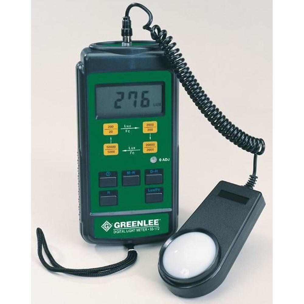 Greenlee 93-172 METER, LIGHT DIGITAL - MPR Tools & Equipment