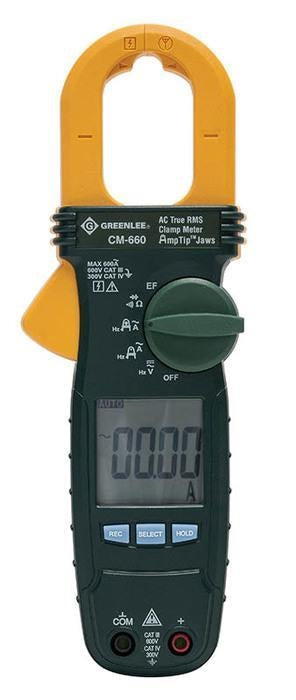 Greenlee CM-660-C CLAMPMETER,AC-CALIBRATED - MPR Tools & Equipment