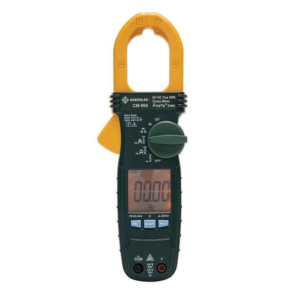 Greenlee CM-960 AC/DC TRUE RMS CLAMP METER, 600V, 600A - MPR Tools & Equipment