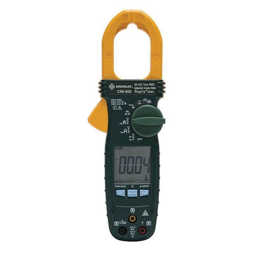 Greenlee CMI-600 CLAMPMETER, AC/DC - MPR Tools & Equipment