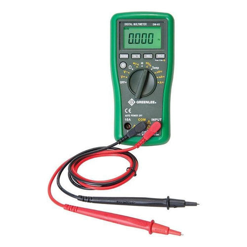 Greenlee DM-65 DMM 1000V AC/DC 10A CAP TEMP - MPR Tools & Equipment