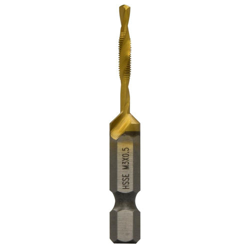 Greenlee DTAPSSM3C DRILL/TAP,M3 X .50 (PKG) - MPR Tools & Equipment