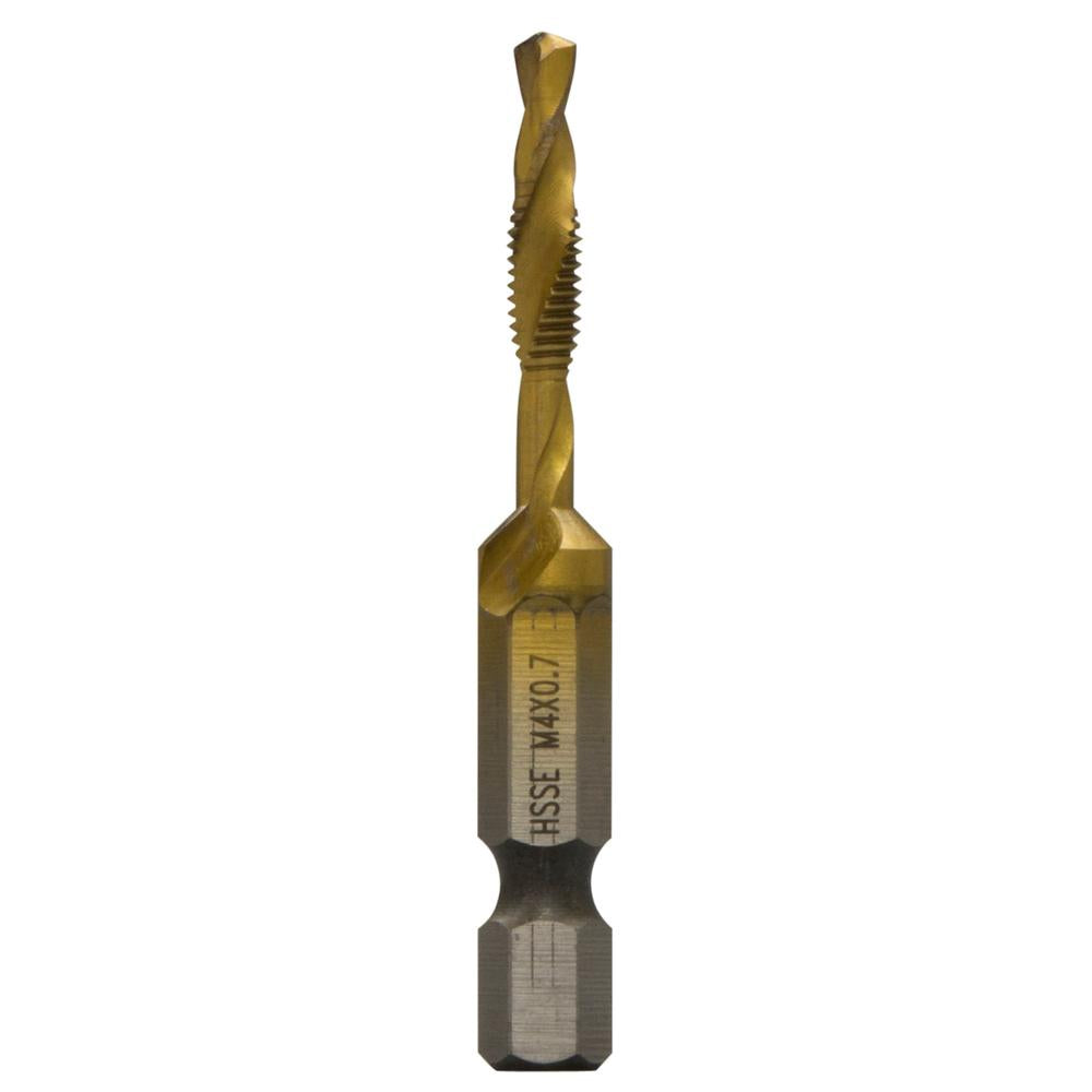 Greenlee DTAPSSM4C DRILL/TAP,M4 X .70 (PKG) - MPR Tools & Equipment