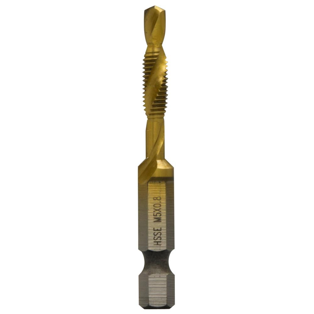Greenlee DTAPSSM5C DRILL/TAP,M5 X .80 (PKG) - MPR Tools & Equipment