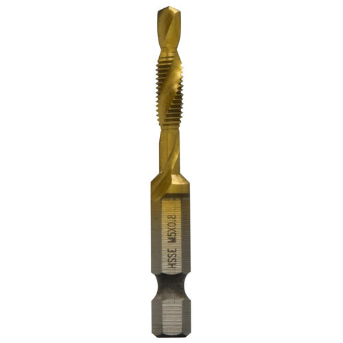 Greenlee DTAPSSM5C DRILL/TAP,M5 X .80 (PKG) - MPR Tools & Equipment