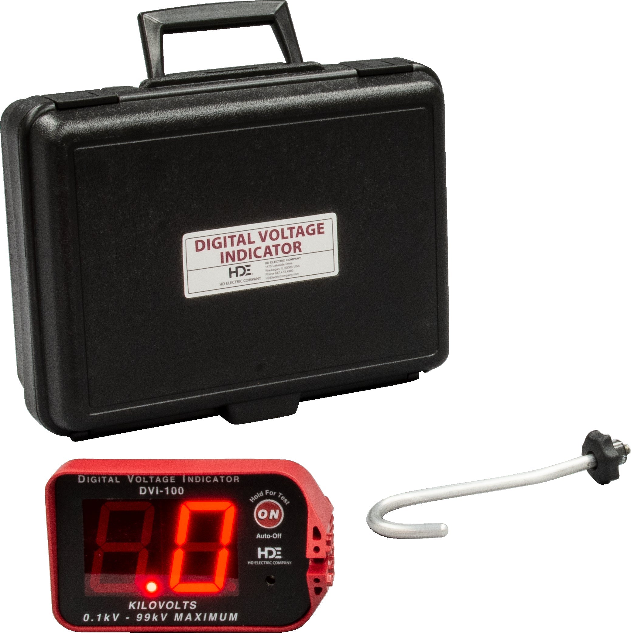 Greenlee DVI-100 DIGITL VOLT INDICATOR,OH PROBE - MPR Tools & Equipment