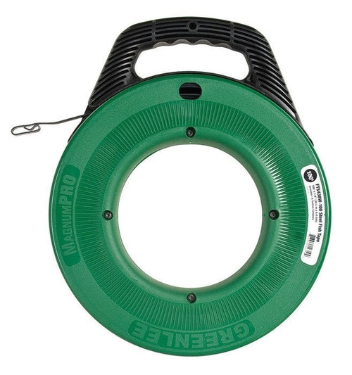 Greenlee FTS438W-100 FISHTAPE,STEEL-1/4"X100' - MPR Tools & Equipment