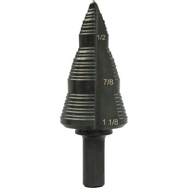 Greenlee GSB09 1-1/8" Step Bit (#9) - MPR Tools & Equipment