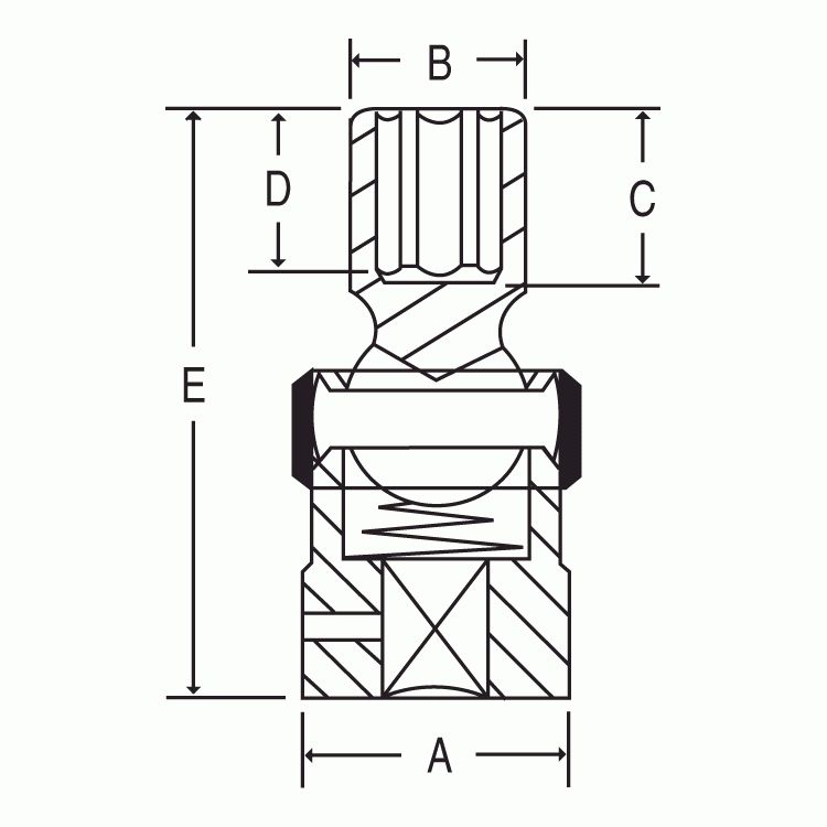 Grey Pneumatic 1018UM 3/8" Drive x 18mm Standard Length Universal - MPR Tools & Equipment