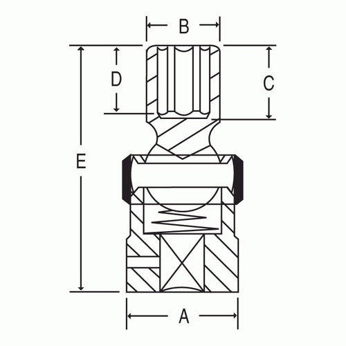 Grey Pneumatic 1018UM 3/8" Drive x 18mm Standard Length Universal - MPR Tools & Equipment