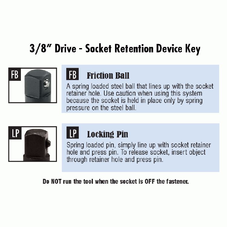 Grey Pneumatic 1146E 3/8" Drive 6" Length Friction Ball Extension - MPR Tools & Equipment