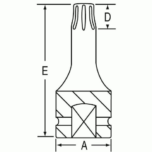 Grey Pneumatic 1150T 3/8" Drive x T50 Standard Length - MPR Tools & Equipment