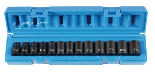 Grey Pneumatic (1213M) 3/8" Drive 13-Piece Standard Metric Socket Set - MPR Tools & Equipment