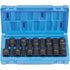 Grey Pneumatic 1498MH 1/2" Drive 10 Piece Metric Hex Driver Set - MPR Tools & Equipment