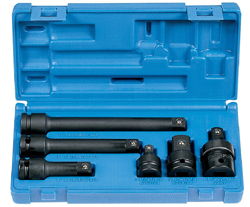 Gray Pneumatic 2200 1/2" Drive 6 pièces adaptateur/ensemble d'extension