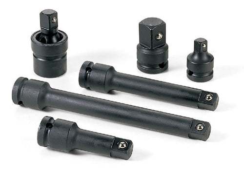 Grey Pneumatic 2200 1/2" Drive 6 Piece Adapter/Extension Set - MPR Tools & Equipment