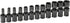 Grey Pneumatic 9712UM 1/4" Surface Drive 12 Pc. Std Univ Metric Set - MPR Tools & Equipment